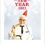 ケンタッキーチキン1ピースギフト付き年賀状2021年【KFC×日本郵便】クーポン付きで楽しいご挨拶